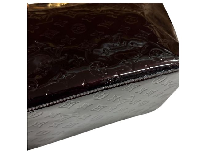 Borsa Tote Louis Vuitton Bellevue GM Vernis Bordò Porpora - vista 13