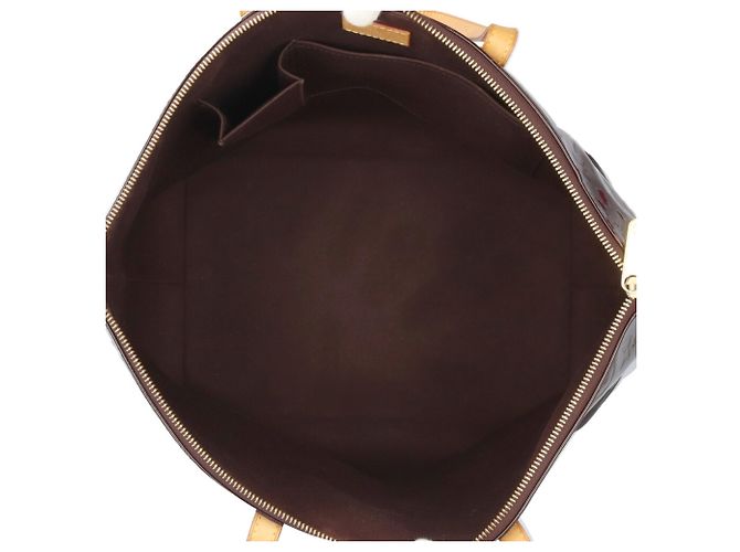 Borsa Tote Louis Vuitton Bellevue GM Vernis Bordò Porpora - vista 6