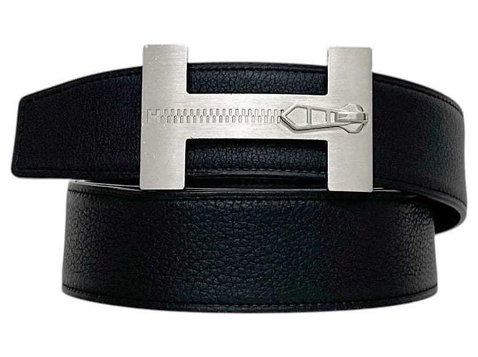 Hermès Hermes Black Constance Reversible Belt - view 2