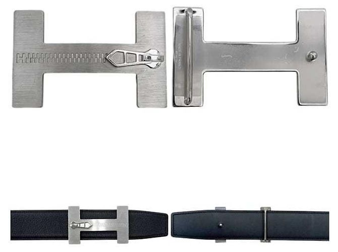 Hermès Hermes Black Constance Reversible Belt - view 5