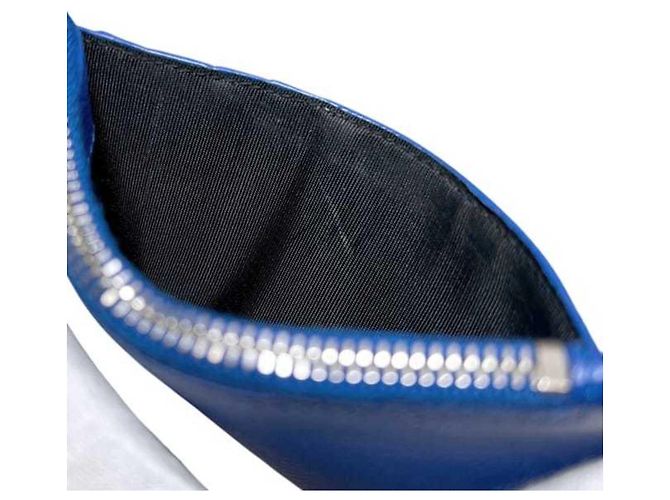 Monedero de piel azul Balenciaga - vista 10