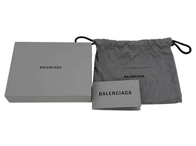 Monedero de piel azul Balenciaga - vista 11