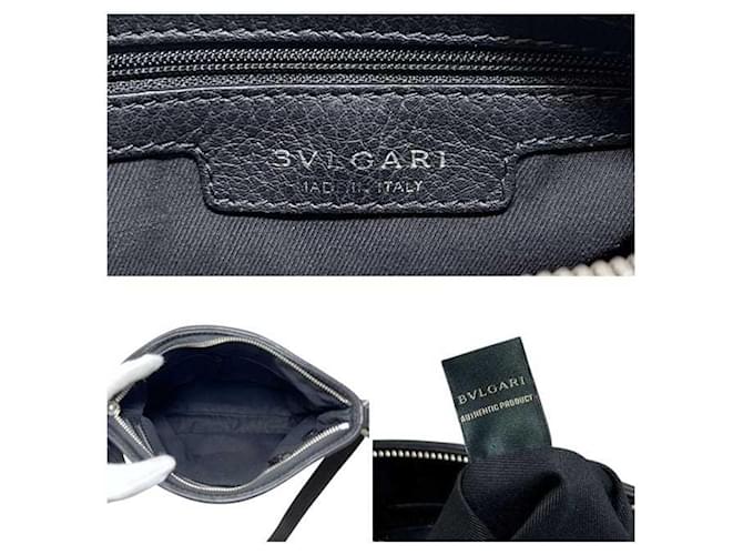 Bulgari Borsa a tracolla Bvlgari B.zero1 Nero - vista 4