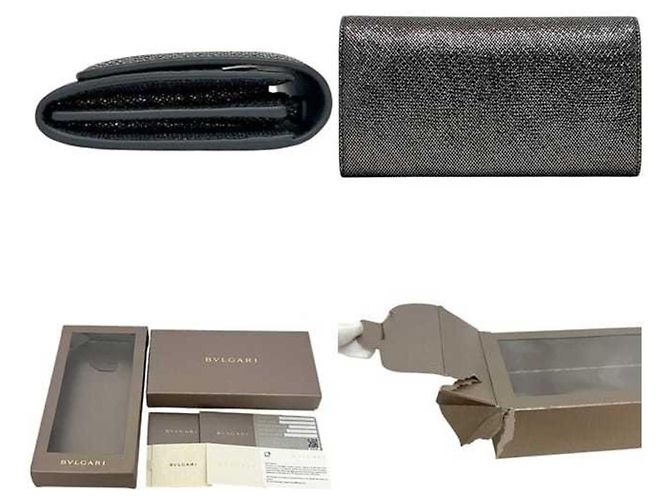 Bulgari Cartera larga Bvlgari Bvlgari Plata - vista 3