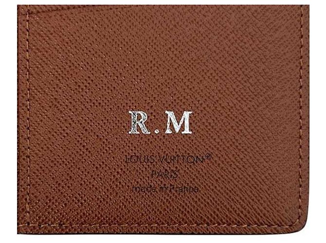 Cartera larga plegable Louis Vuitton Marrón Monogram Castaño - vista 8