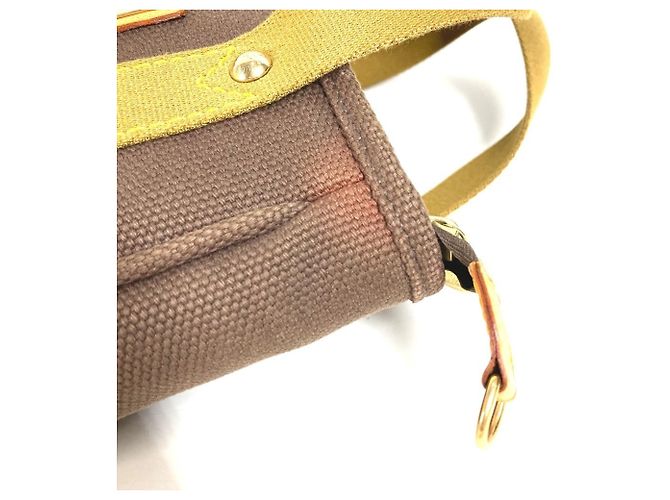 Borsa Tote Louis Vuitton Antigua Cabas PM Marrone - vista 8
