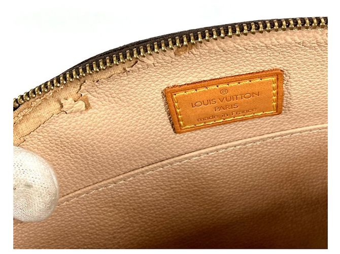 Beauty Case Monogram Louis Vuitton Marrone - vista 11