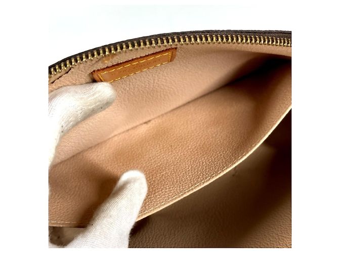 Beauty Case Monogram Louis Vuitton Marrone - vista 12