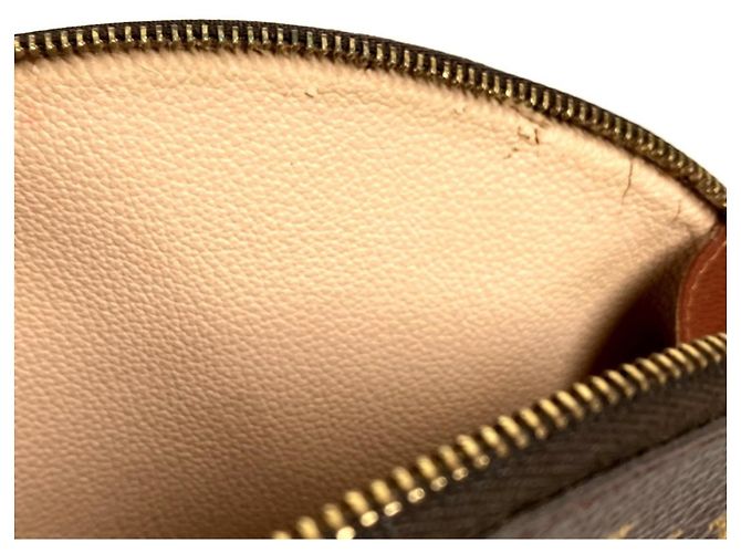 Beauty Case Monogram Louis Vuitton Marrone - vista 13