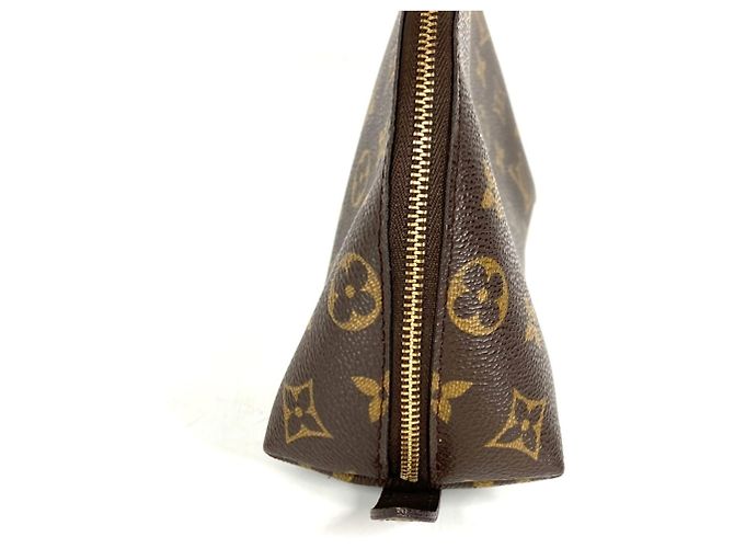 Beauty Case Monogram Louis Vuitton Marrone - vista 3