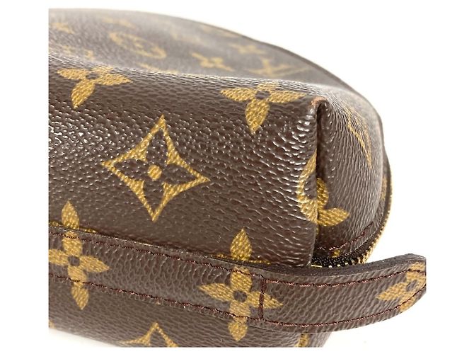 Beauty Case Monogram Louis Vuitton Marrone - vista 7