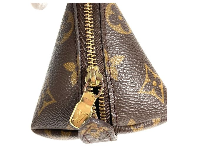 Beauty Case Monogram Louis Vuitton Marrone - vista 9