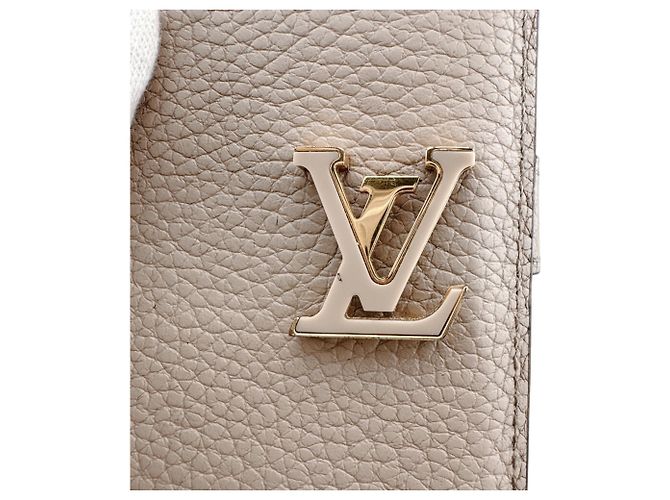 Louis Vuitton Taurillon Long Wallet Beige - Ansicht 16