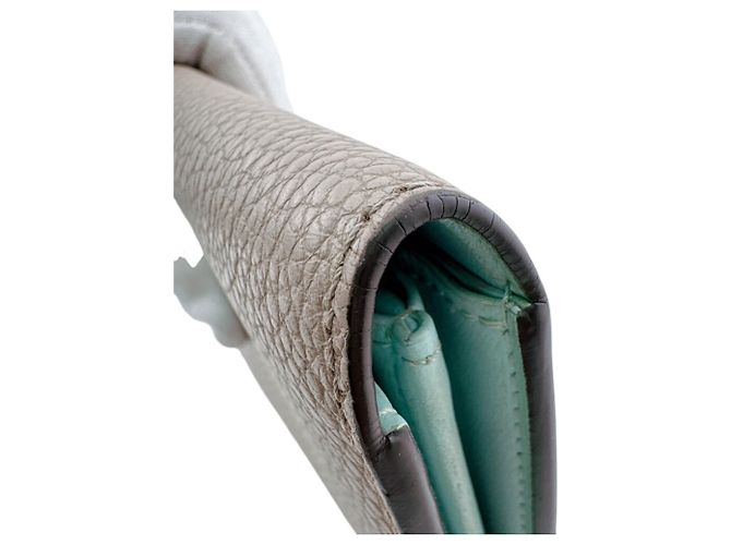 Louis Vuitton Taurillon Long Wallet Beige - Ansicht 7