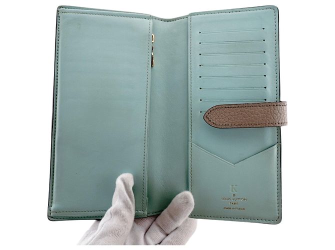 Louis Vuitton Taurillon Long Wallet Beige - Ansicht 9