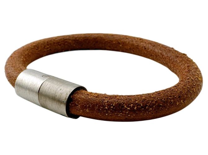 Ring Hermès Hermes Iota Armreif in Braun - Ansicht 3