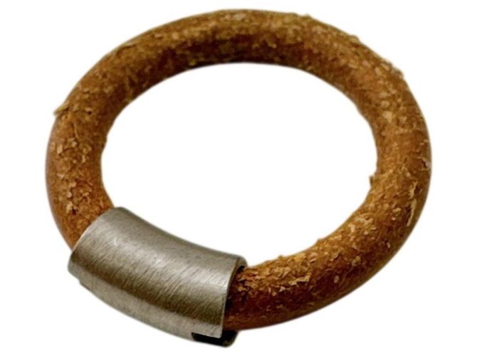 Ring Hermès Hermes Iota Armreif in Braun - Ansicht 7