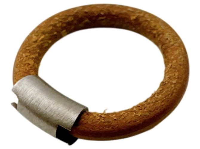 Ring Hermès Hermes Iota Armreif in Braun - Ansicht 8