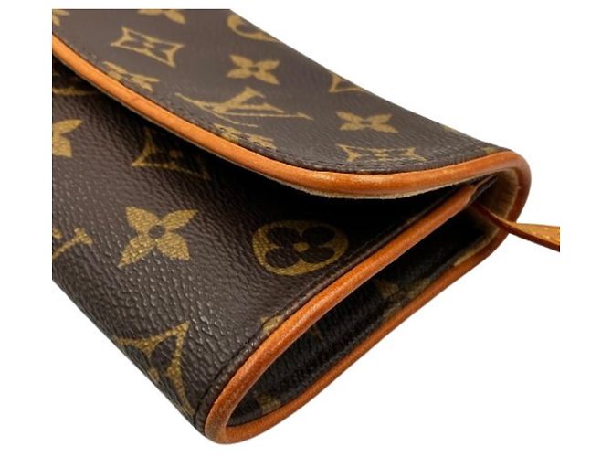 Louis Vuitton Pochette Twin PM Shoulder Bag M51854 Brown - view 5