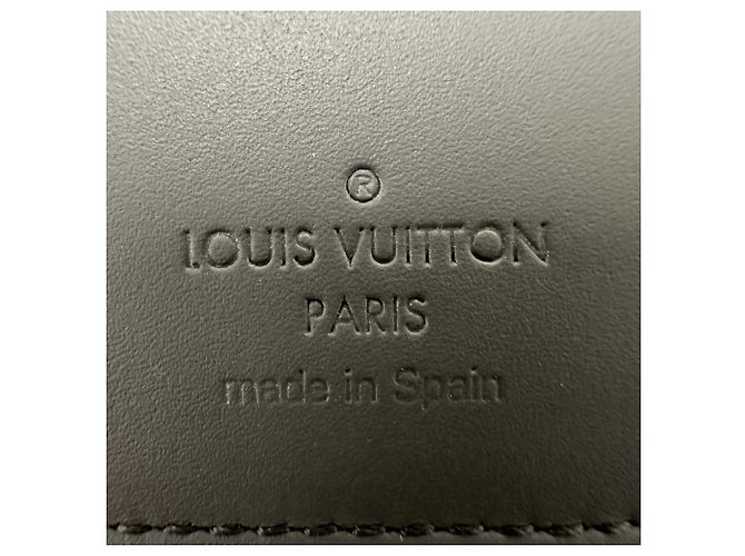 Cartera larga Brazza Monogram Shadow Louis Vuitton Castaño - vista 8
