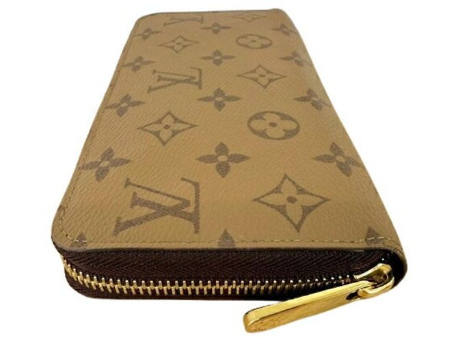 Louis Vuitton Monogram Reverse Zippy Long Wallet Braun - Ansicht 4
