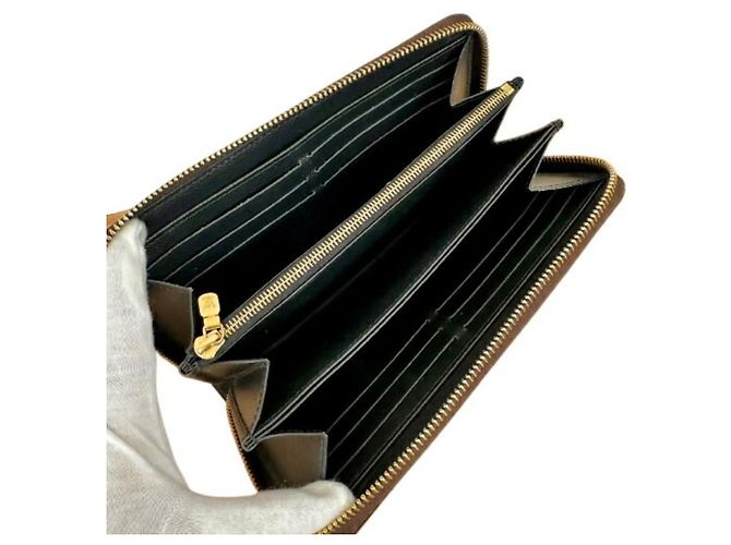 Louis Vuitton Monogram Reverse Zippy Long Wallet Braun - Ansicht 7
