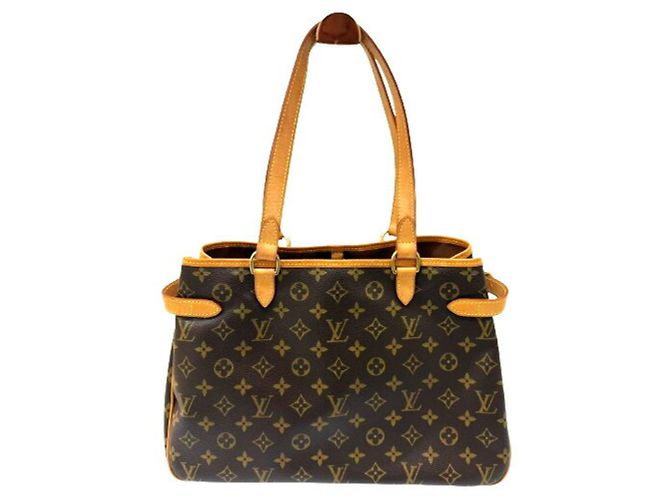 Borsa a Spalla Louis Vuitton Monogram Batignolles Horizontal Marrone - vista 2