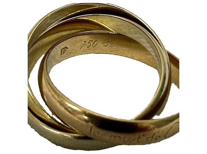 Anello Trinity di Cartier in oro 18K - vista 7