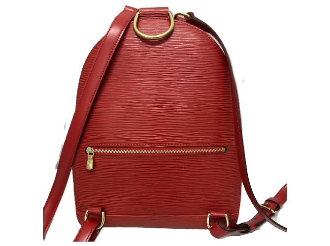 Zaino Louis Vuitton Epi Castilian Red Rosso - vista 2