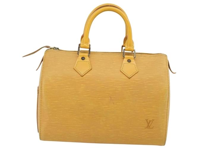 Louis Vuitton Speedy Epi Leather 25 Giallo - vista 2