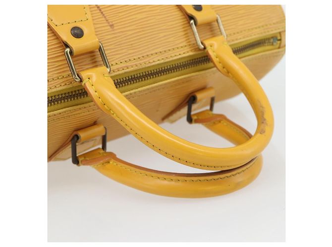 Louis Vuitton Speedy Epi Leather 25 Giallo - vista 7