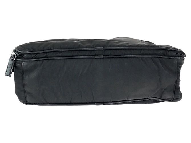 Valigetta in nylon Tessuto Saffiano e pelle Prada Nero - vista 10