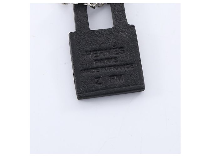 Hermès Collana Hermes Kelly in acciaio inossidabile Nero - vista 5