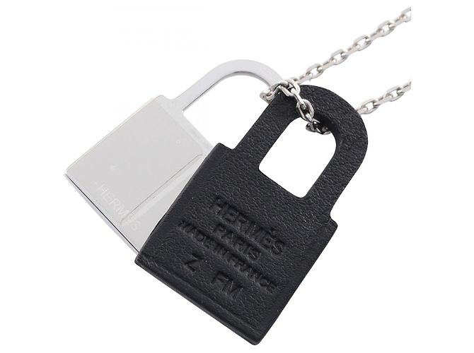 Hermès Collana Hermes Kelly in acciaio inossidabile Nero - vista 6