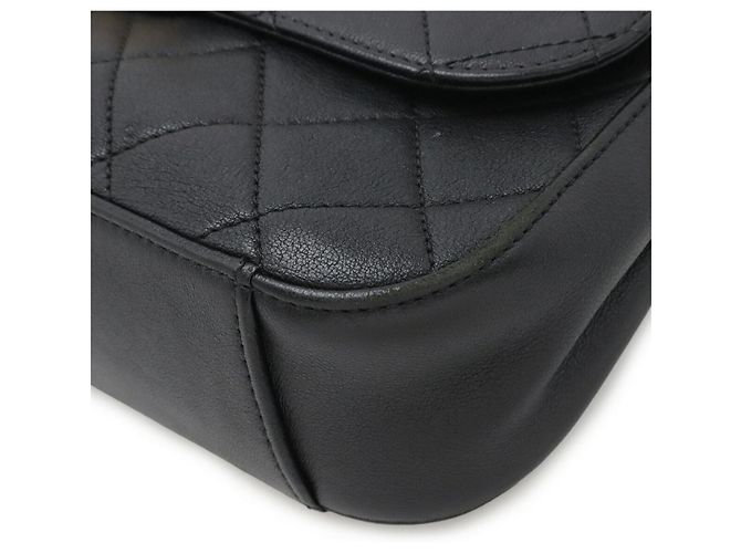 Borsa Chanel 19 in pelle trapuntata con manico superiore Nero - vista 3