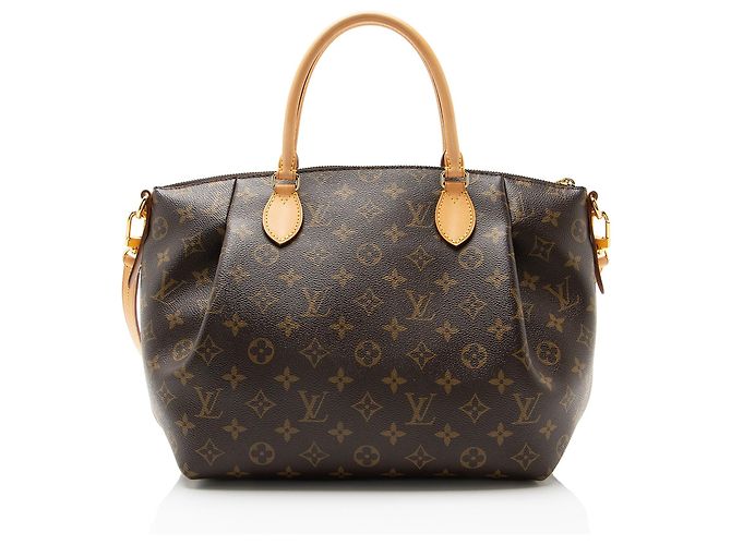 Bolsa Turenne MM em canvas Monogram Louis Vuitton Marrom - vista 3