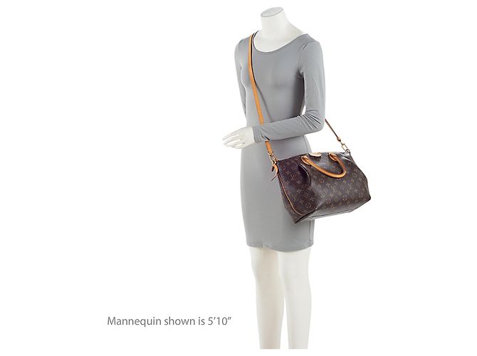 Bolsa Turenne MM em canvas Monogram Louis Vuitton Marrom - vista 5