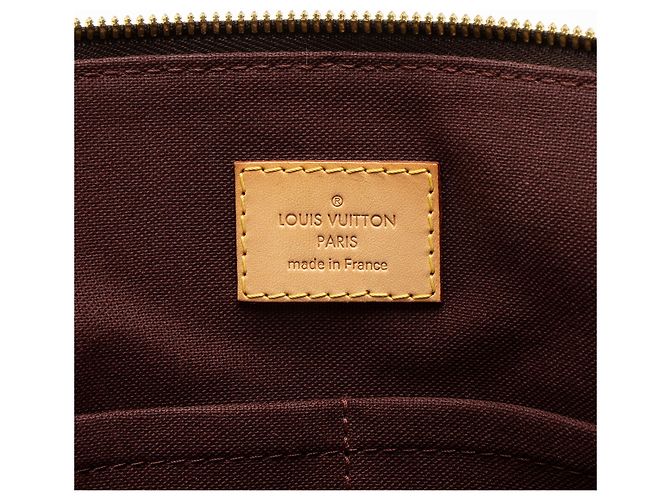 Bolsa Turenne MM em canvas Monogram Louis Vuitton Marrom - vista 8