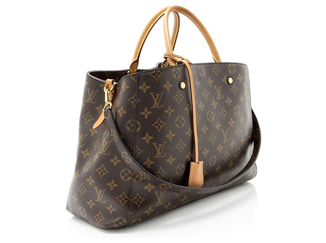 Montaigne GM Tote aus Monogram Canvas Louis Vuitton Braun - Ansicht 2