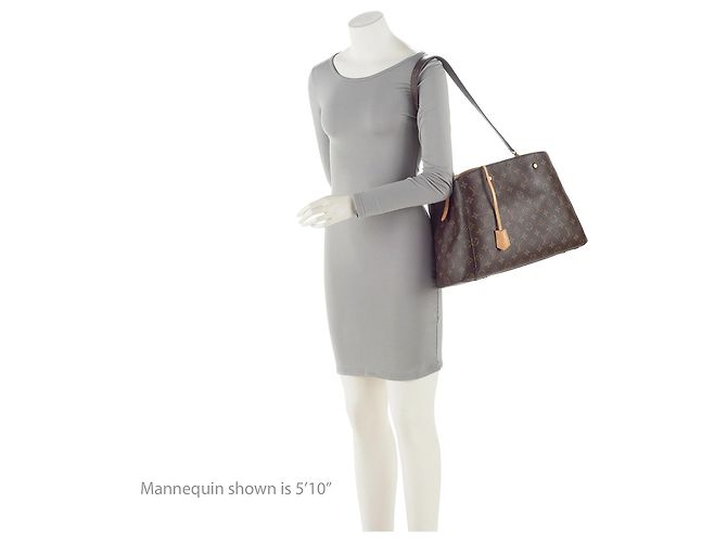 Montaigne GM Tote aus Monogram Canvas Louis Vuitton Braun - Ansicht 5