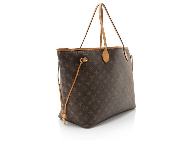 Neverfull GM Tote aus Monogram Canvas Louis Vuitton Braun - Ansicht 2