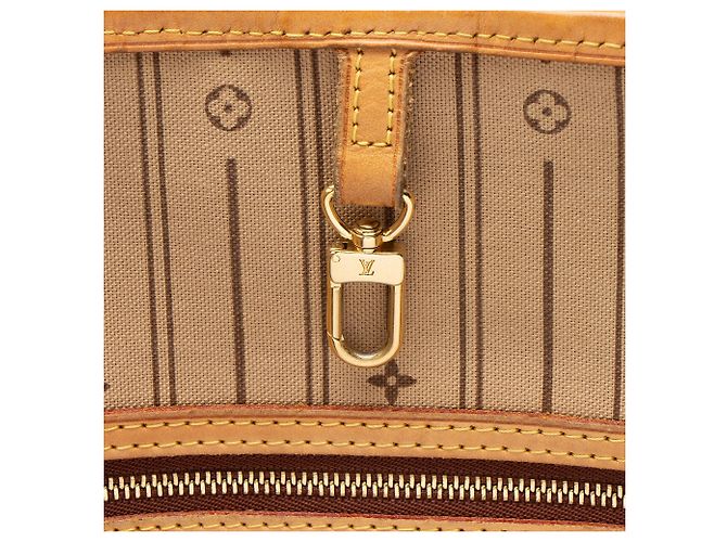 Neverfull GM Tote aus Monogram Canvas Louis Vuitton Braun - Ansicht 9