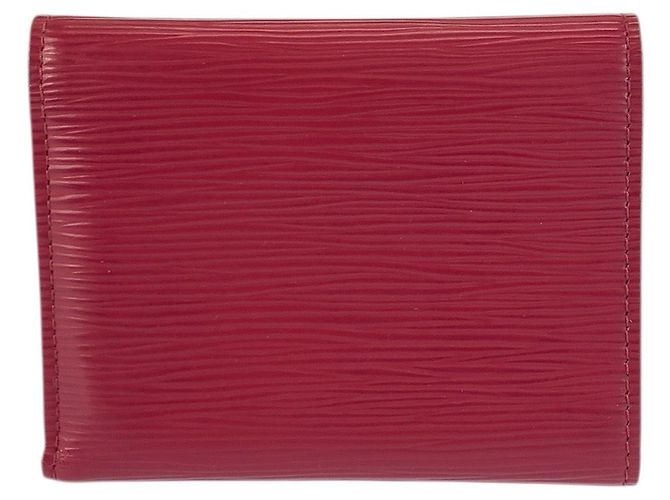 Portafoglio Victorine in pelle Epi Louis Vuitton Rosso - vista 2