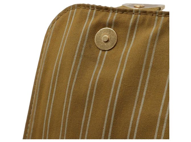 Borsa a tracolla in tela Louis Vuitton Antigua Marrone - vista 7
