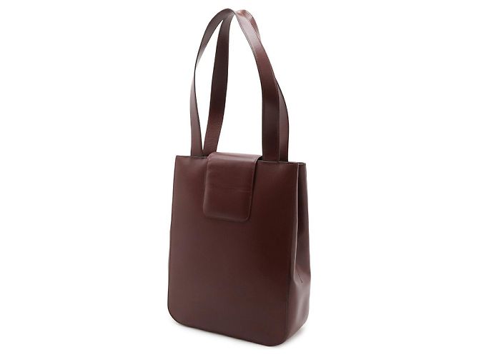 Must de Cartier Leder-Tote-Bag Braun - Ansicht 2