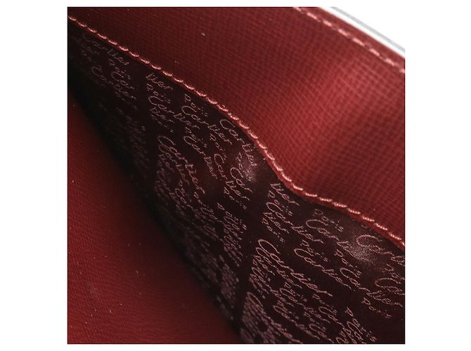 Must de Cartier Leder-Tote-Bag Braun - Ansicht 7