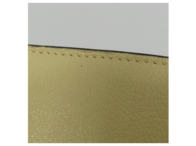 Cartera Christian Dior Saddle de piel de cabra Amarillo - vista 5