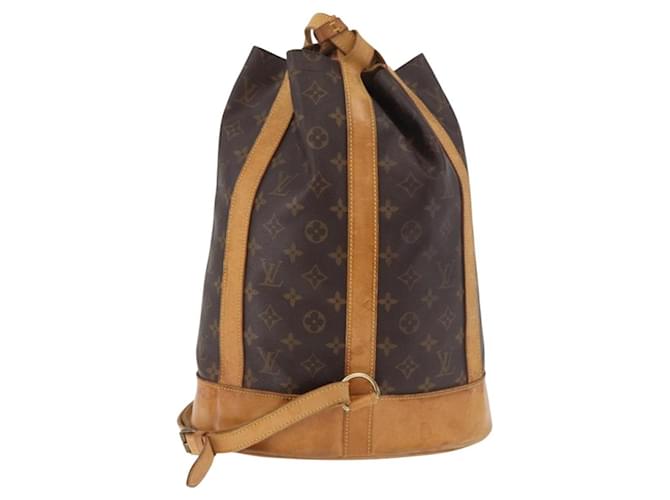 Louis Vuitton Randonnee Monogram Canvas PM Marrone - vista 2