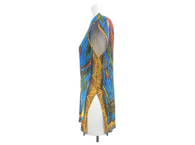 Autre Marque Top PLEATS PLEASE Azul Naranja - vista 6