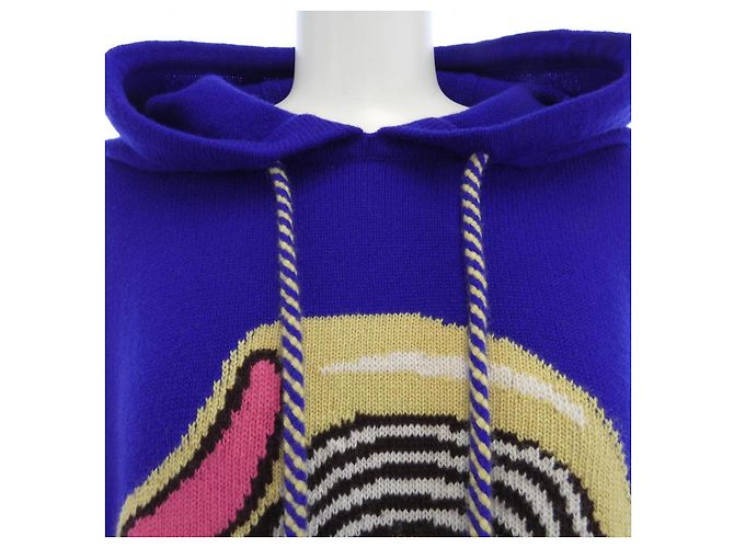 Hermès Punto de cachemira Hermes Azul - vista 5